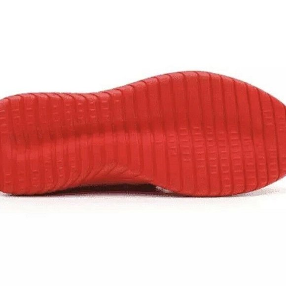 -MEMBERS ONLY  NWT  MENS RED MESH KNIT SNEAKERS 8 - Picture 4 of 4